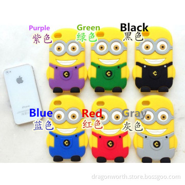 Funcy 3D Despicable Me Phone Case for for iPhone 4.4s. 5.5s 5g